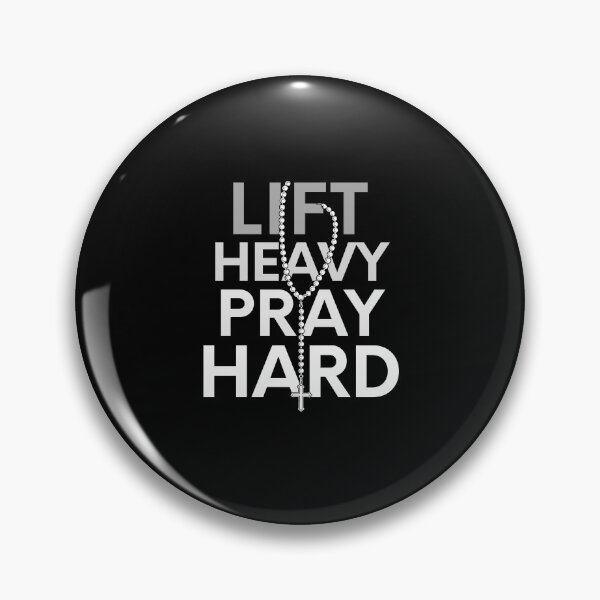 Item preview, Lift Heavy Pray Hard - Rosary designed and sold by RosCraft.