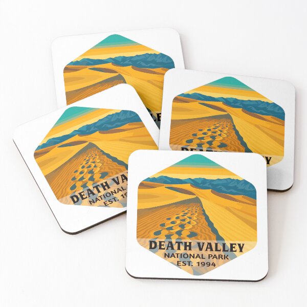 Item preview, Death Valley National Park Retro Sticker designed and sold by Ismeal Von.