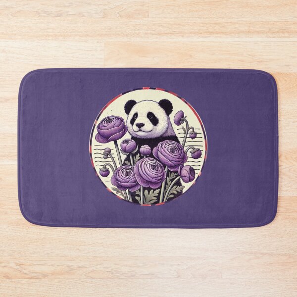 Item preview, Oso panda morado designed and sold by FrictionMaxxing.