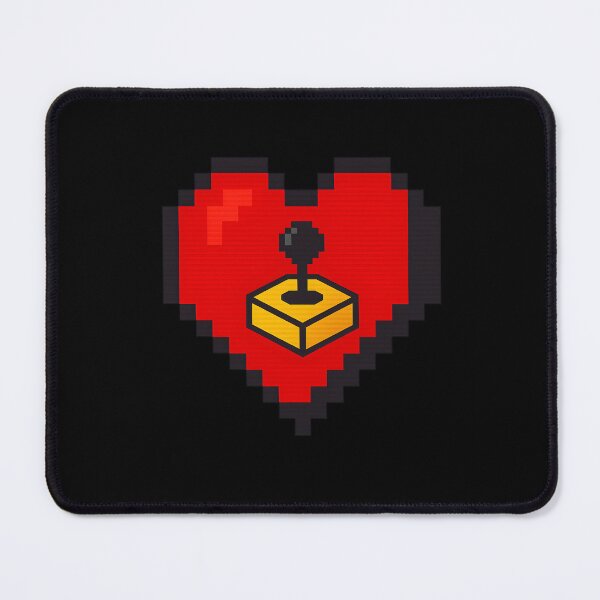 Item preview, Pixel Gamer Heart – Joystick Love designed and sold by MysticArtisan.