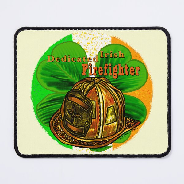 Item preview, Dedicated Irish Firefighter designed and sold by artmuvz.