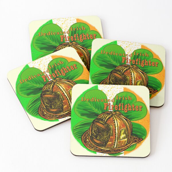 Item preview, Dedicated Irish Firefighter designed and sold by artmuvz.