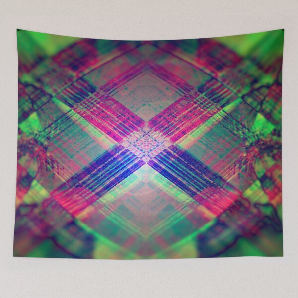 Item preview, Abstract geometric textile textured background designed and sold by christianmuller.