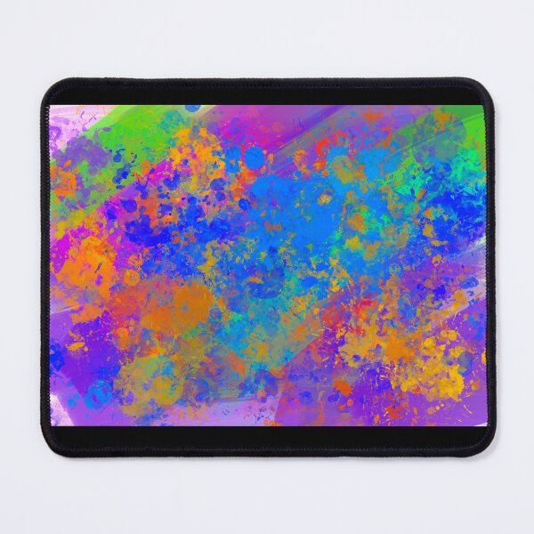 Aperçu de l'œuvre Motif d'éclaboussures colorées créée et vendue par Swirling_UniverseShop.