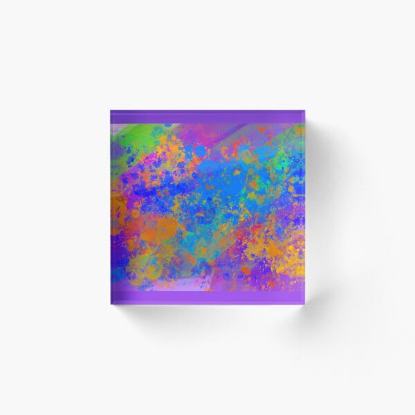 Item preview, Diseño de salpicaduras de colores designed and sold by Swirling_UniverseShop.