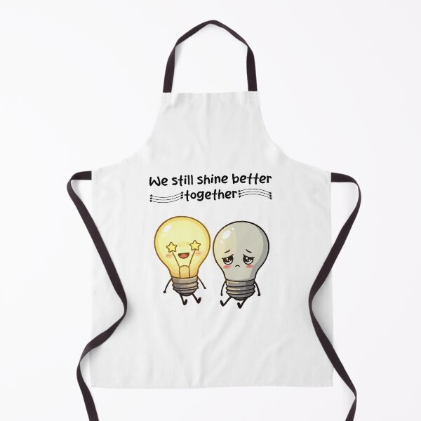 Item preview, Cute Lightbulb Friends – We Shine Better Together designed and sold by Balasan.