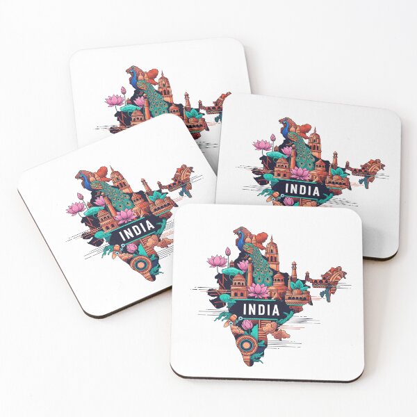 Item preview, India (Country Collection) designed and sold by HeartbeatPrint.