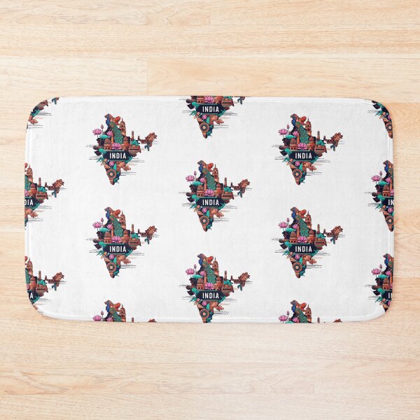 Item preview, India (Country Collection) designed and sold by HeartbeatPrint.