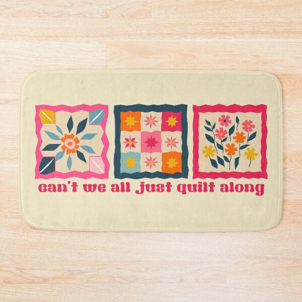 Item preview, Get along funny quilter quilting philosophy sewing seamstress crafts hobbies designed and sold by BigMRanch.