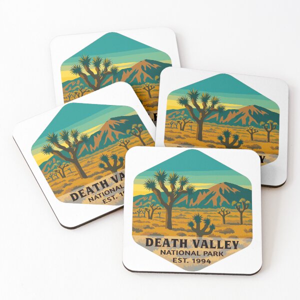 Item preview, Death Valley National Park Retro Sticker designed and sold by Ismeal Von.