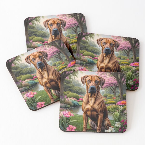 Item preview, Willa Rhodesian Ridgeback Dog Portrait Painting designed and sold by Heart and Soul Studio.