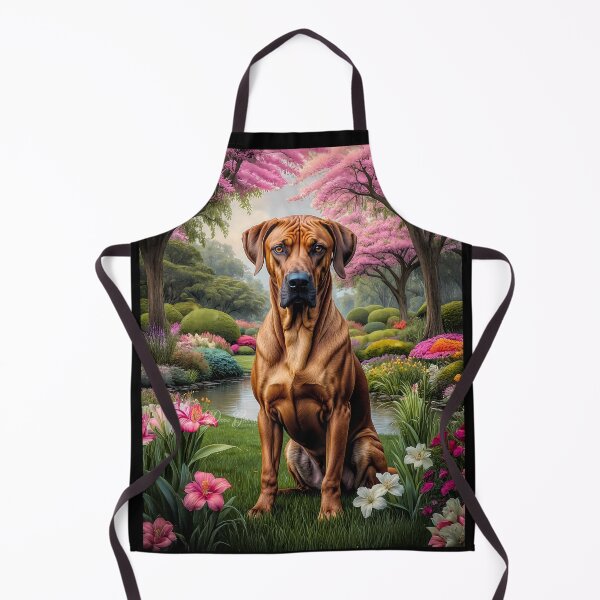 Item preview, Willa Rhodesian Ridgeback Dog Portrait Painting designed and sold by Heart and Soul Studio.
