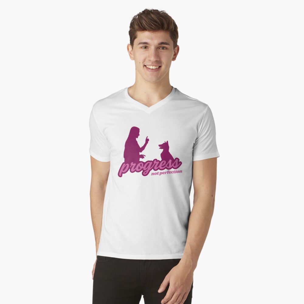 Item preview, V-Neck T-Shirt designed and sold by Nutterdogs.