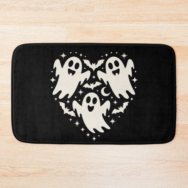 Item preview, Playful Ghosts with Stars and Bats - Cute Halloween Art designed and sold by love3617.