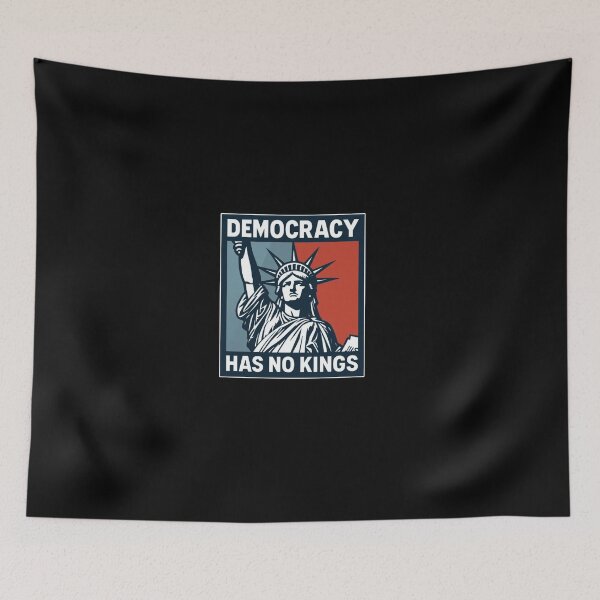 Item preview, Democracy has no kings  designed and sold by vandynebeth.