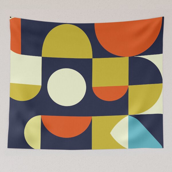 Item preview, Bauhaus Geometric Art Print Minimalist Design designed and sold by Timegraf.