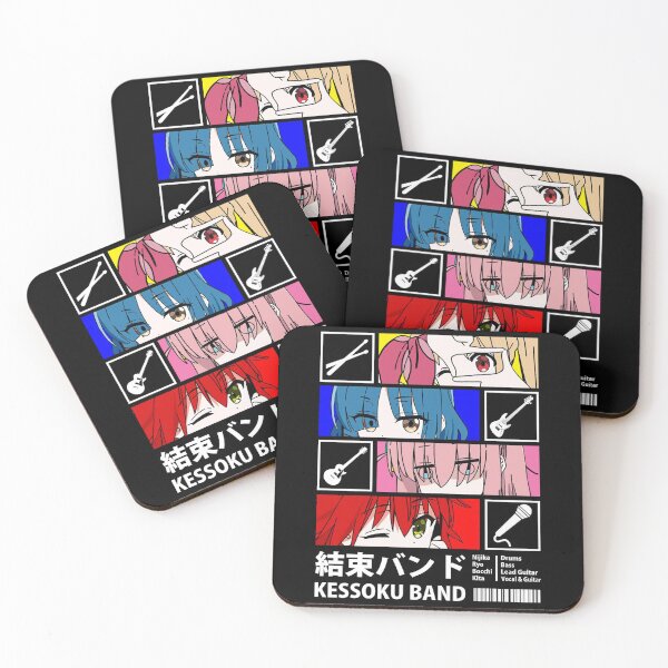 Item preview, BOCCHI THE ROCK! - Kessoku Band designed and sold by RedoneDesignART ⭐⭐⭐⭐⭐.