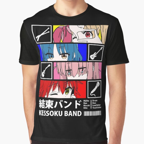 Item preview, BOCCHI LE ROCHER ! - Groupe Kessoku designed and sold by RedoneDesignART ⭐⭐⭐⭐⭐.