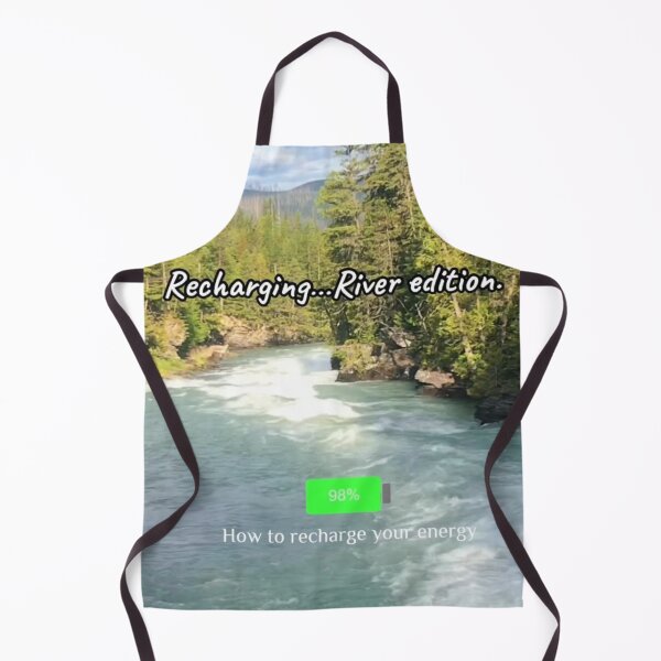 Aperçu de l'œuvre Édition Recharging River – Boost énergétique du parc national des Glaciers créée et vendue par aadventures.