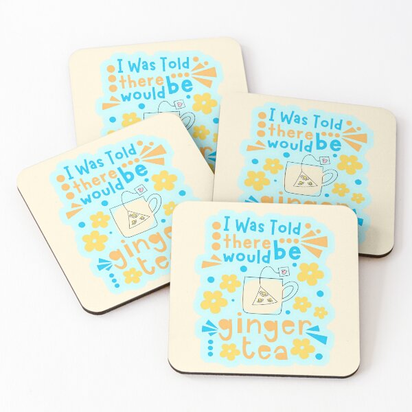 Item preview, I Was Told There Would Be Ginger Tea designed and sold by Renata Illustrata.
