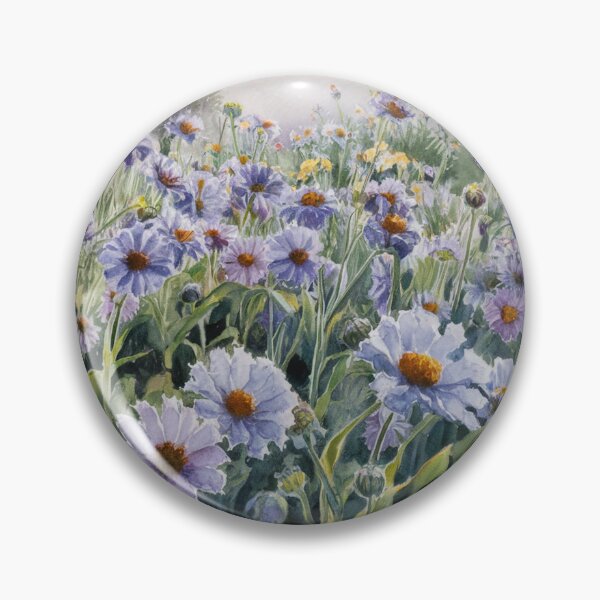 Item preview, Beautiful wave of camomile,watercolor. designed and sold by elegantpaterns.