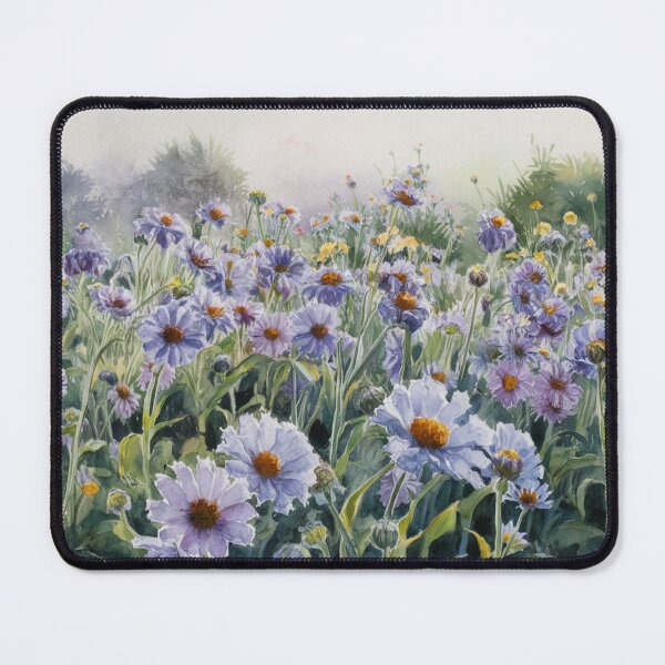 Item preview, Beautiful wave of camomile,watercolor. designed and sold by elegantpaterns.
