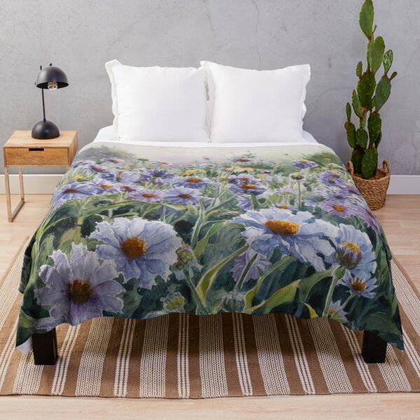 Item preview, Beautiful wave of camomile,watercolor. designed and sold by elegantpaterns.