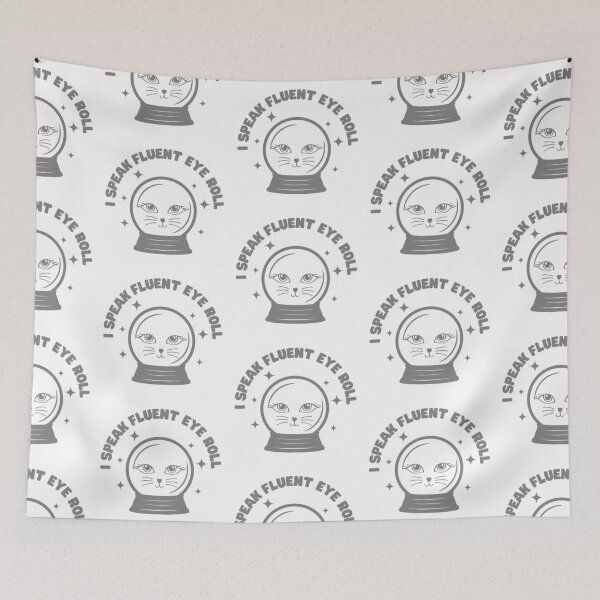 Item preview, I speak fluent eye roll  designed and sold by CollageLab.