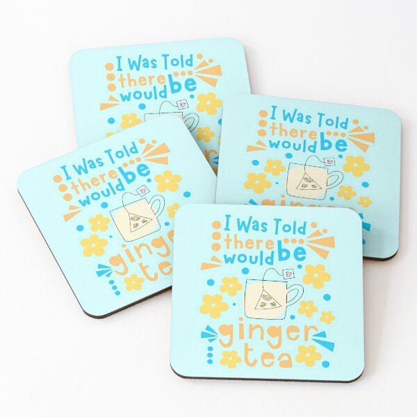 Item preview, I Was Told There Would Be Ginger Tea designed and sold by Renata Illustrata.