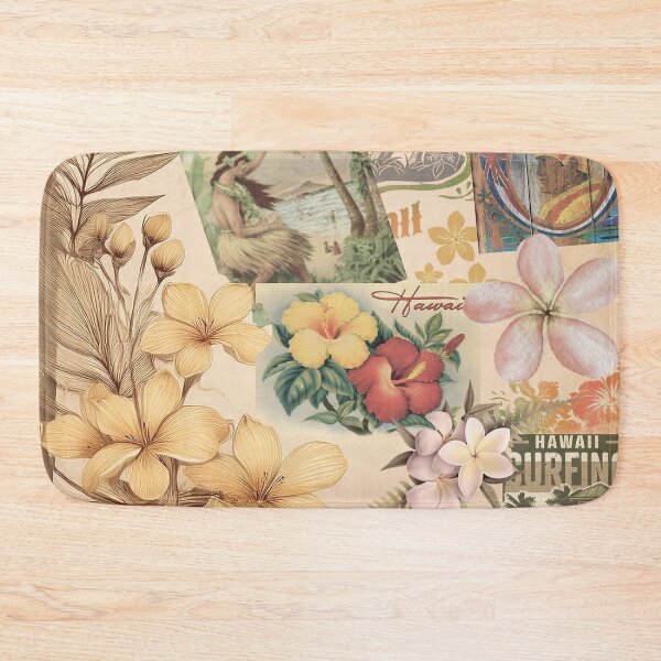Artikelvorschau, Vintage Hawaii Postkarte Scrapbook entworfen und verkauft von J Marielle Designs.