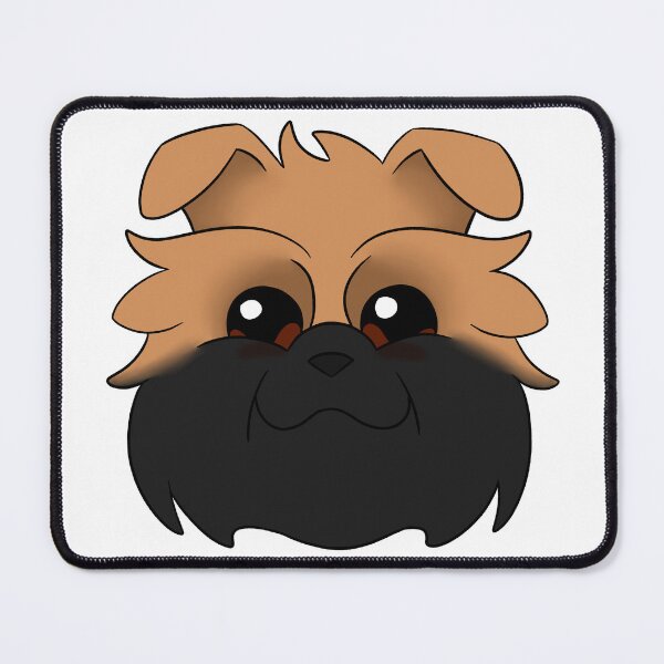 Item preview, Light Brown Affenpinscher Black Snout Tear Stains designed and sold by OliRoseArt.