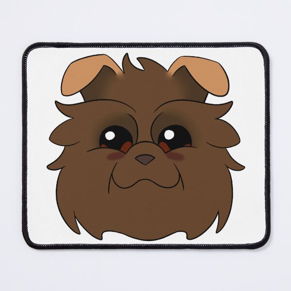 Item preview, Brown Affenpinscher Light Brown Ears Tear Stains designed and sold by OliRoseArt.