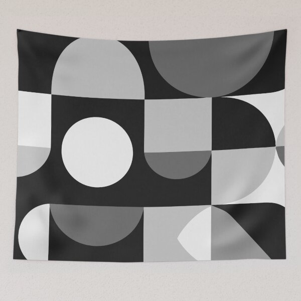Item preview, Bauhaus Geometric Art Print Minimalist Design designed and sold by Timegraf.
