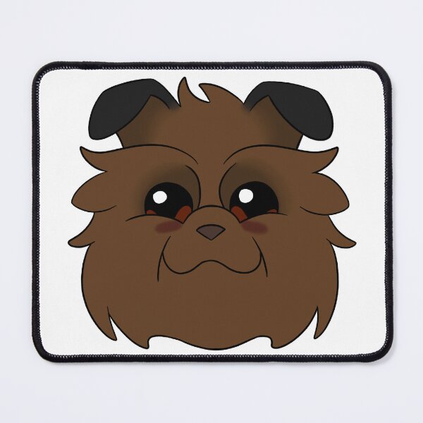 Item preview, Brown Affenpinscher Black Ears Tear Stains designed and sold by OliRoseArt.