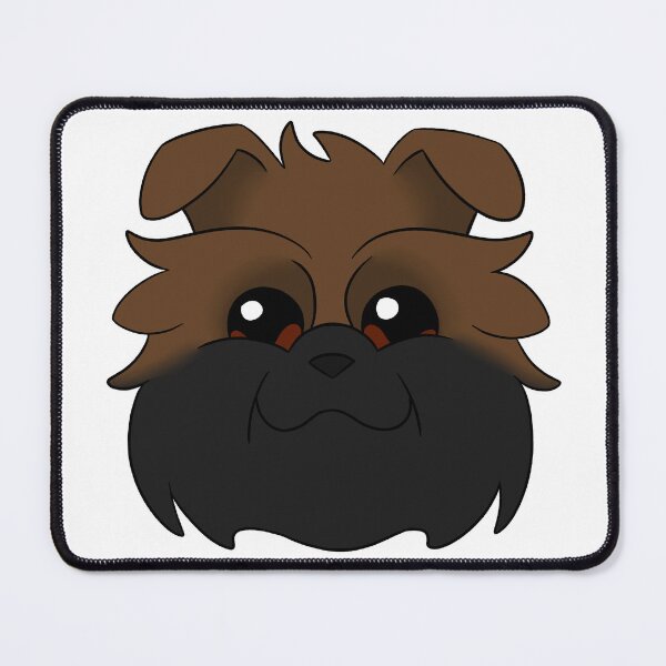 Item preview, Brown Affenpinscher Black Snout designed and sold by OliRoseArt.