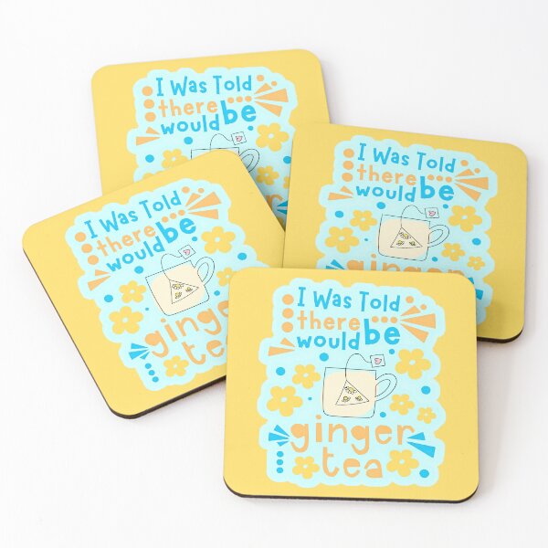 Item preview, I Was Told There Would Be Ginger Tea designed and sold by Renata Illustrata.
