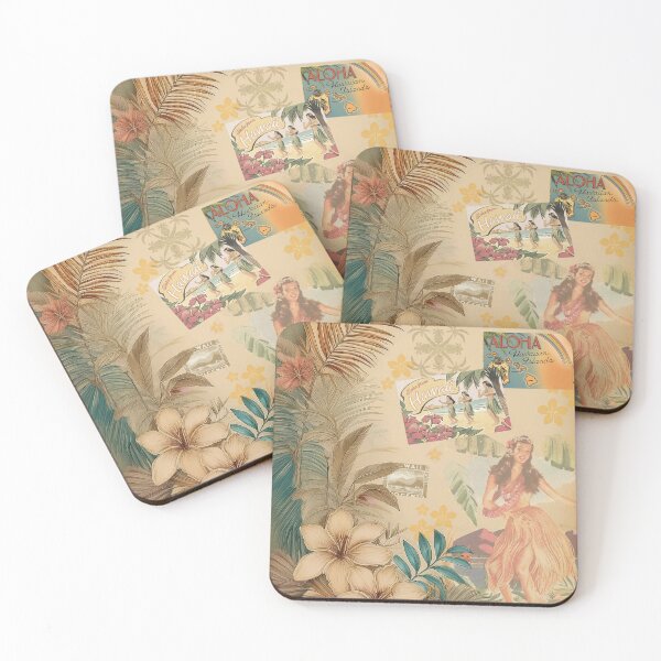 Artikelvorschau, Altmodisch, Hawaiian, Sammelalbum, Mit, Aloha entworfen und verkauft von J Marielle Designs.