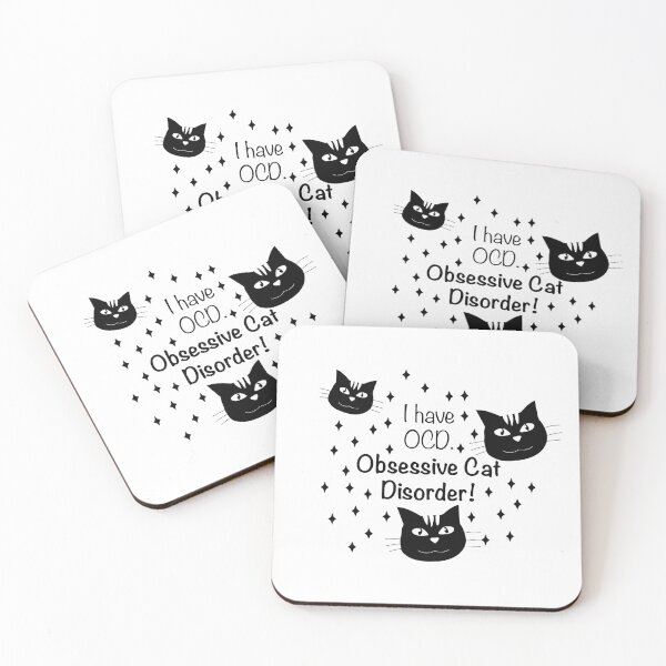 Item preview, OCD Obsessive Cat Disorder designed and sold by DesignsbyDustin.