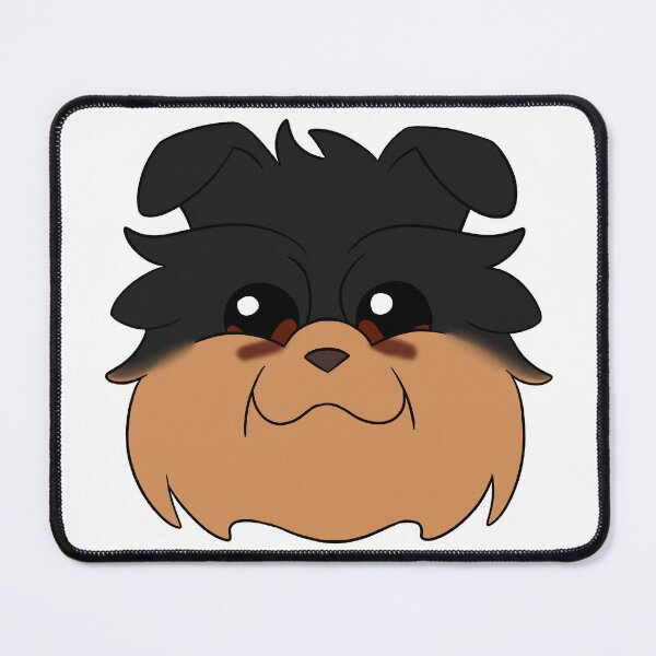 Item preview, Black Affenpinscher Light Brown Snout Tear Stains designed and sold by OliRoseArt.