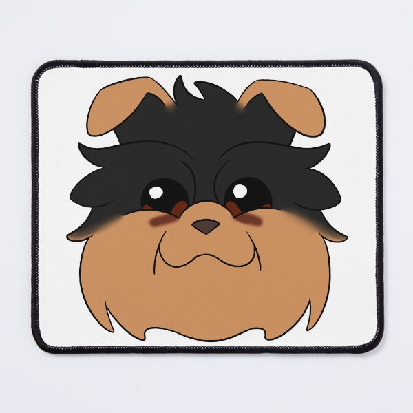 Item preview, Black Affenpinscher Light Brown Ears Snout Tear Stains designed and sold by OliRoseArt.