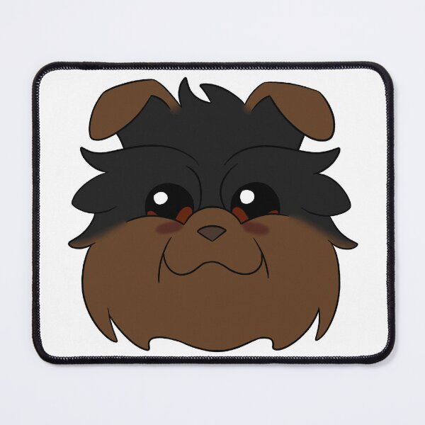 Item preview, Black Affenpinscher Brown Ears Snout Tear Stains designed and sold by OliRoseArt.