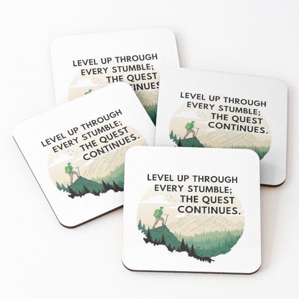 Item preview, Level up through every stumble; the quest continues designed and sold by KianDexi.