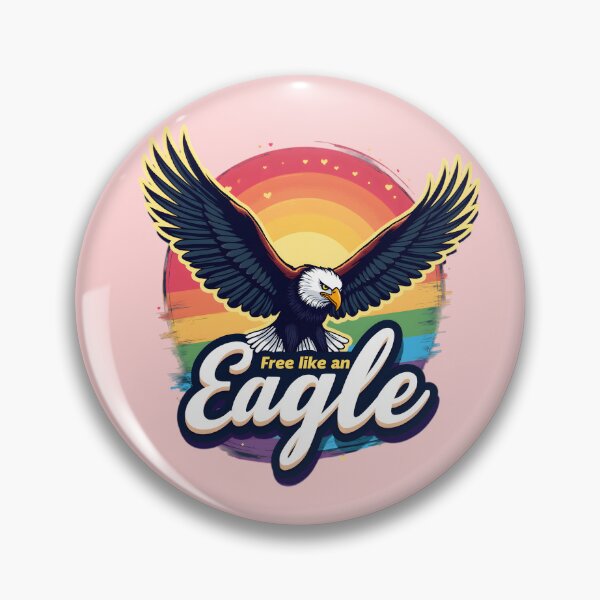 Item preview, Freedom Eagle Rainbow designed and sold by PODyShop.