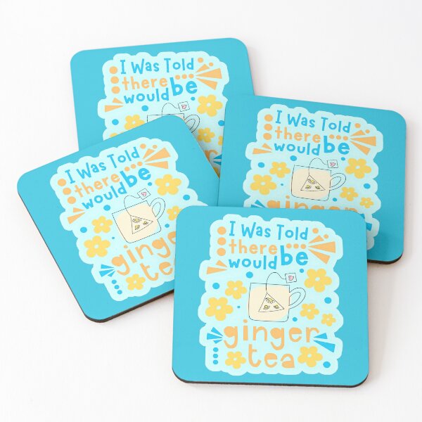 Item preview, I Was Told There Would Be Ginger Tea designed and sold by Renata Illustrata.