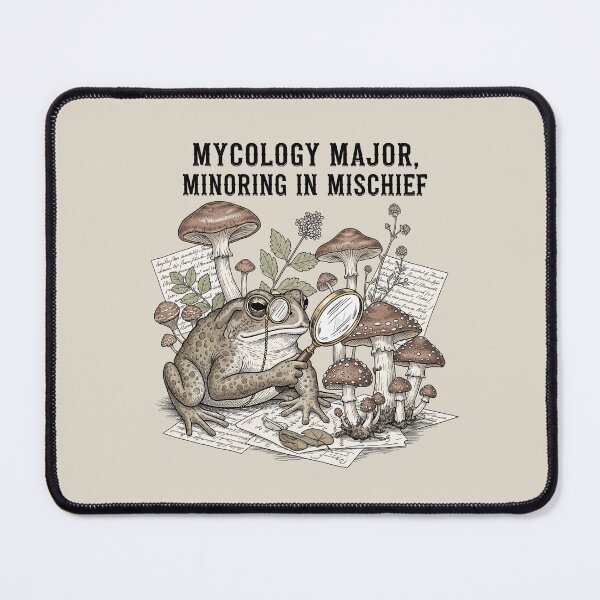 Item preview,  Mycology Major Toad | Mischievous Academic Frogcore designed and sold by Pelagic-Studio.