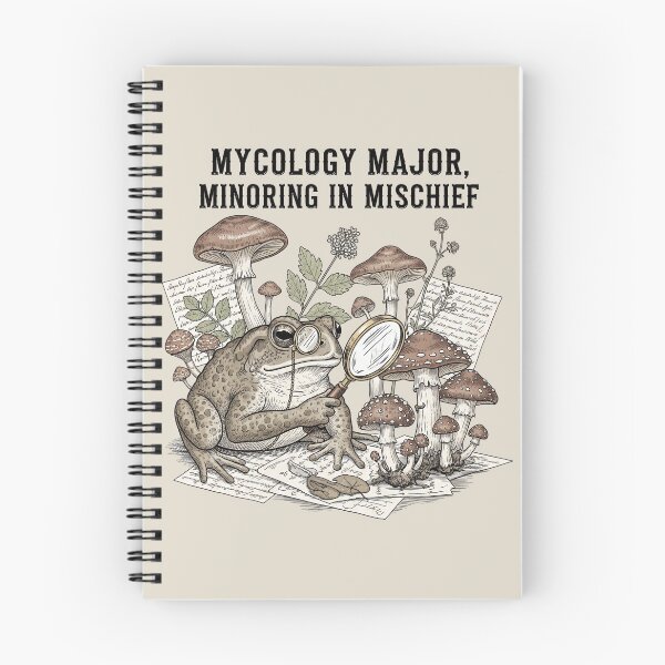 Item preview,  Mycology Major Toad | Mischievous Academic Frogcore designed and sold by Pelagic-Studio.