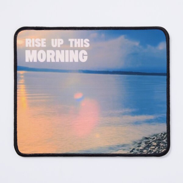 Item preview, Rise Up This Morning – Three Little Birds Lyrics on Lake Michigan, Door County designed and sold by aadventures.