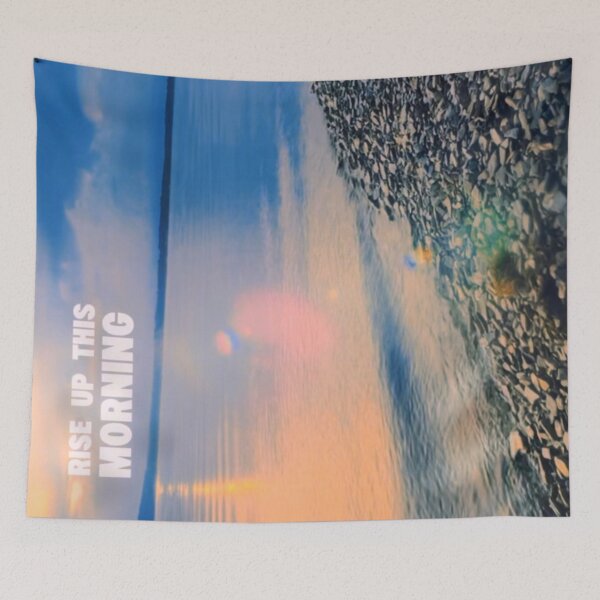 Item preview, Rise Up This Morning – Three Little Birds Lyrics on Lake Michigan, Door County designed and sold by aadventures.