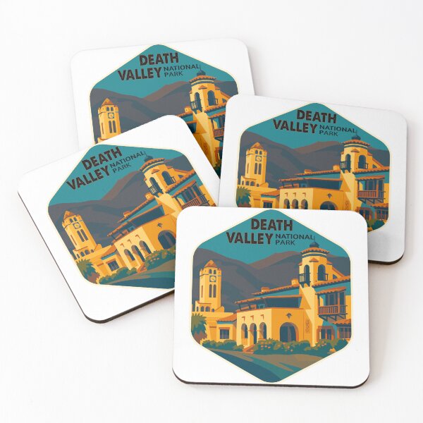 Item preview, Death Valley National Park Retro Sticker designed and sold by Ismeal Von.