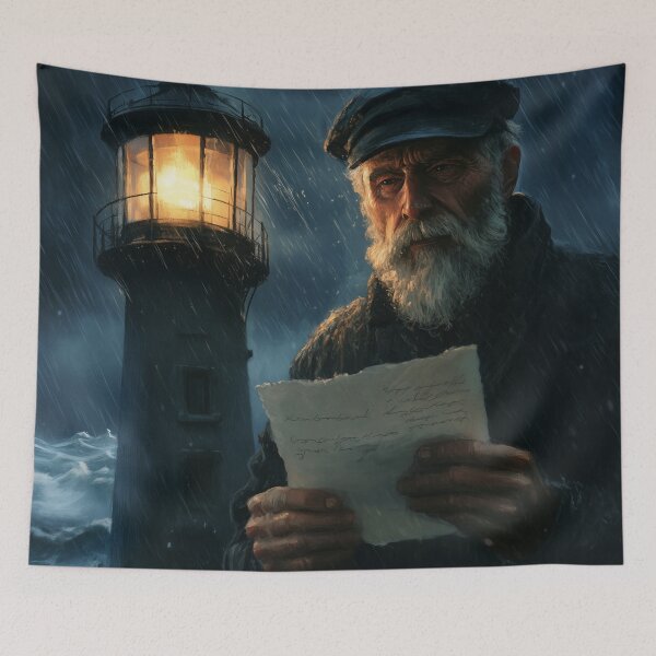 Item preview, Old Sailor Reading designed and sold by Rtymer.
